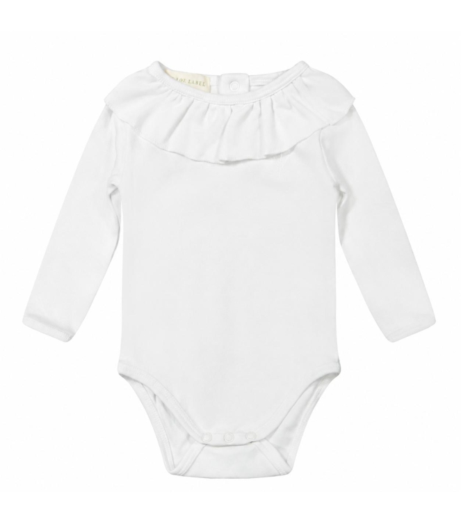 Two You Label rompers White FLO-ROM-NOF