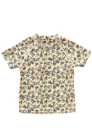 Salted Stories Lemons Swim Tee Shortbread