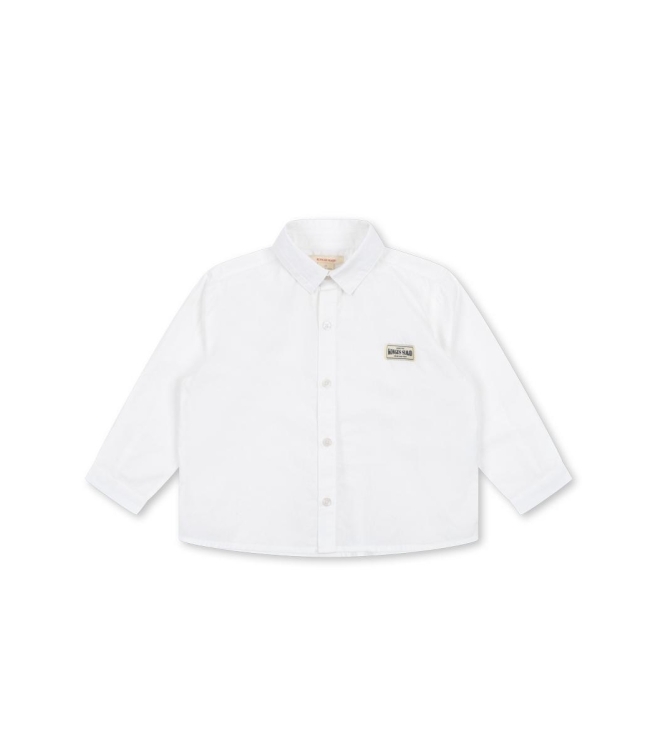 Konges Slojd  overhemden Optic White KS106583