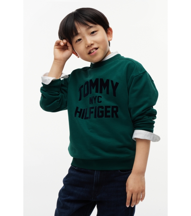 Tommy Hilfiger truien Rural Green KB0KB10631