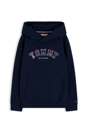 Tommy Hilfiger Sweater met capuchon Heritage Dark Blue