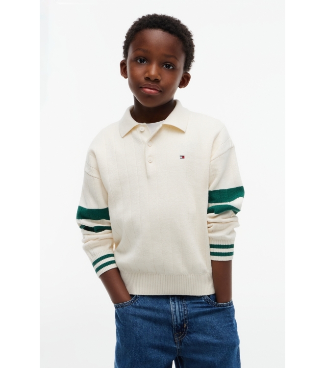 Tommy Hilfiger truien Ivory Petal KB0KB10697