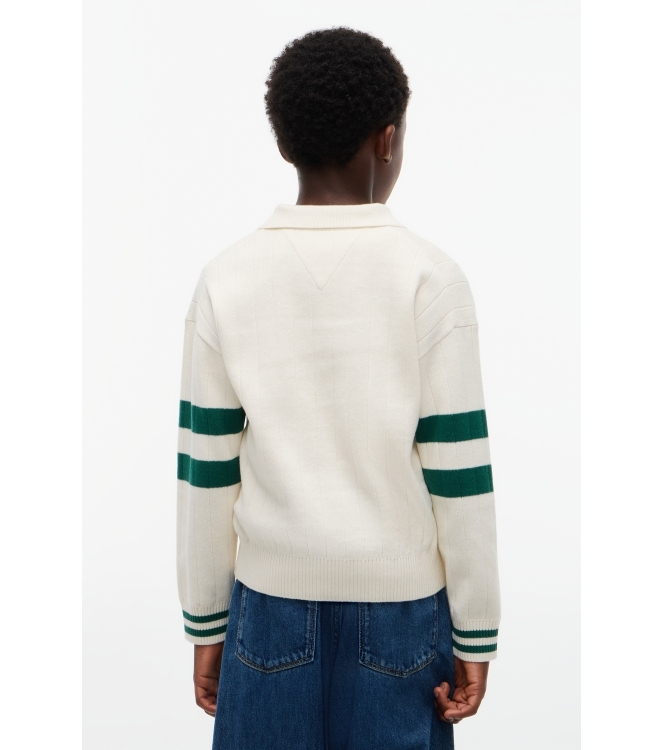 Tommy Hilfiger truien Ivory Petal KB0KB10697