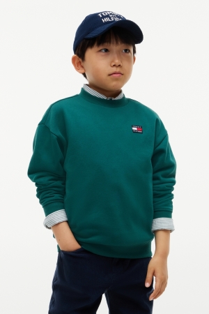 Tommy Hilfiger Sweater Flag Heritage Rural Green