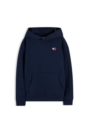 Tommy Hilfiger Sweater met capuchon Flag Heritage Dark Night Navy