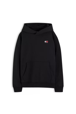 Tommy Hilfiger Sweater met capuchon Flag Heritage Black