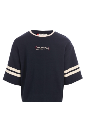 Looxs Little T-shirt Interlock Night Blue