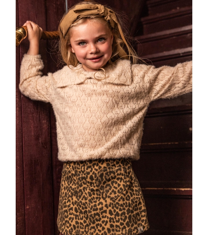 Looxs Little blouses Latte 2632-7169-038