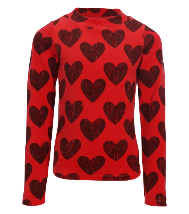 Looxs Little shirts Velvet Heart 2632-7432-809