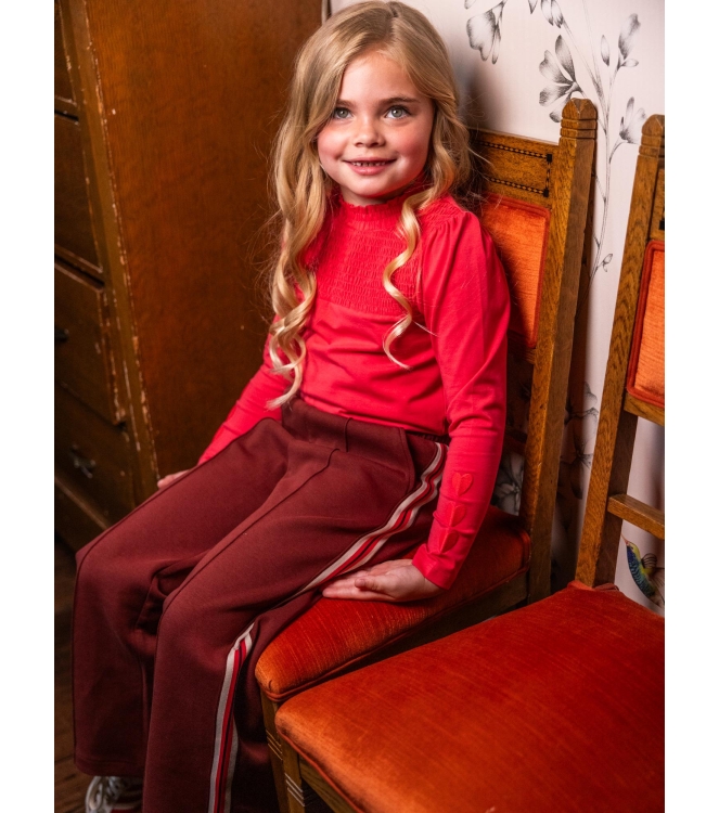 Looxs Little shirts Hot Coral 2632-7436-285