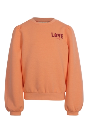 Looxs Little Sporty sweater Orange Peach