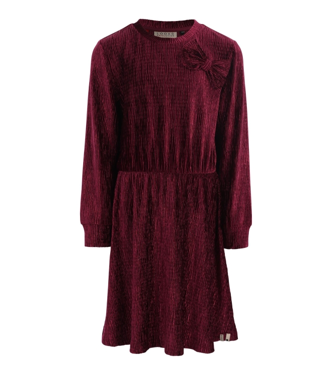 Looxs Little jurken Ruby Red 2633-7870-279