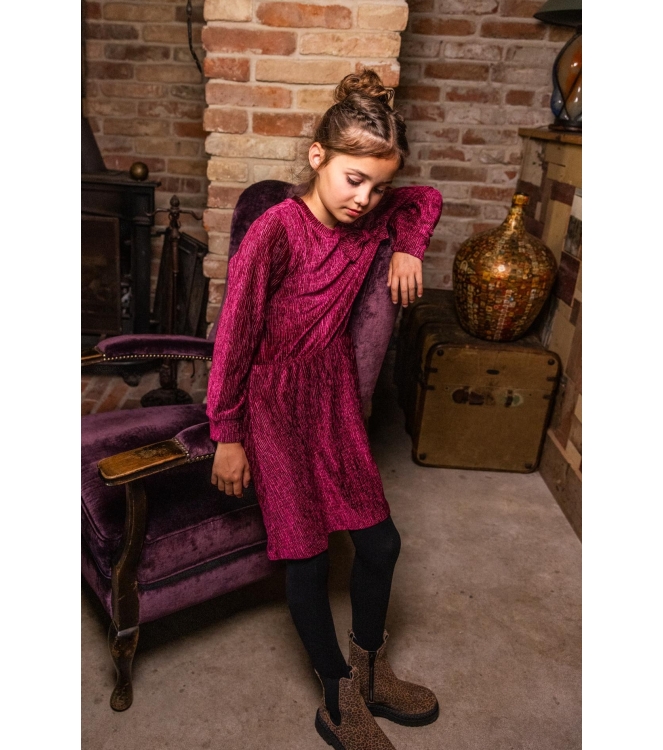 Looxs Little jurken Ruby Red 2633-7870-279