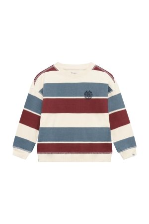 Noppies Sweater regular fit met streep Blue Mirage