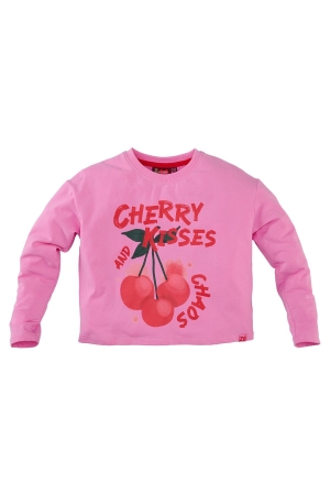 Z8 Loes t-shirt lange mouw Pink power