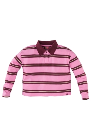 Z8 Maylin sweater met polokraag Pink power