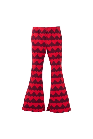 Z8 Esther flared broek Burgundy battle