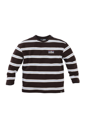 Z8 Benjiro t-shirt lange mouw Chocolate plum