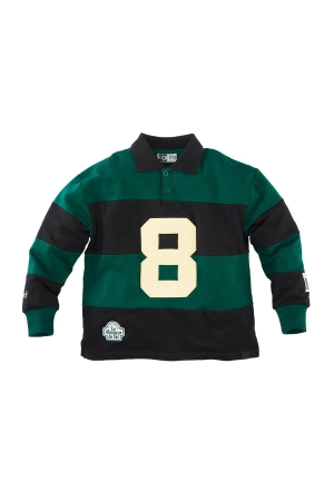 Z8 Booker sweater met polokraag Easy emerald