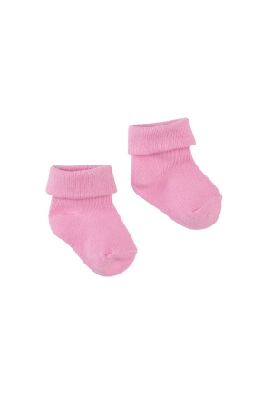 Z8-Newborn Juno Sokken Pink frosting
