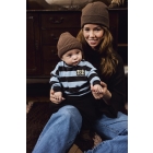 Z8-Newborn broeken Chocolate plum Devran