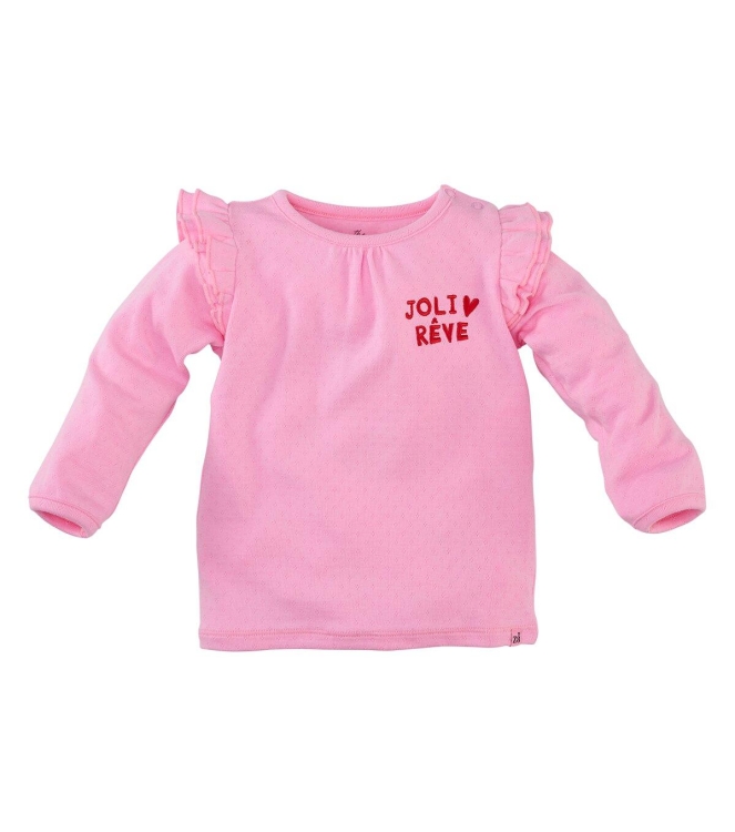 Z8-Newborn shirts Pink frosting Josje