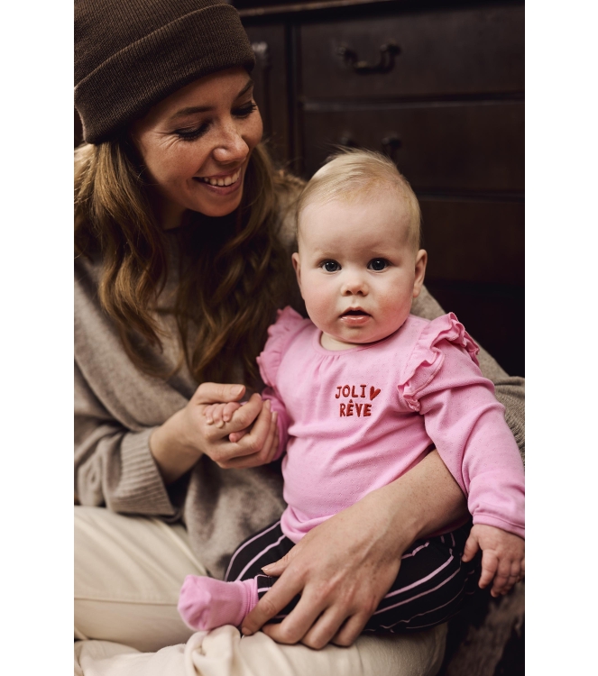 Z8-Newborn shirts Pink frosting Josje