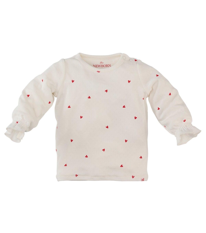 Z8-Newborn shirts Frozen ivory Femme