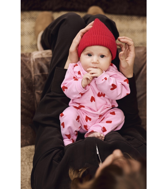 Z8-Newborn leggings Chocolate plum Florence