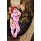 Z8-Newborn leggings Chocolate plum Florence