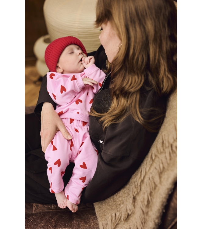 Z8-Newborn leggings Chocolate plum Florence