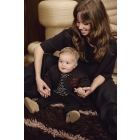 Z8-Newborn jassen Chocolate plum Logan