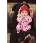Z8-Newborn winteraccessoires Radiant red Malak