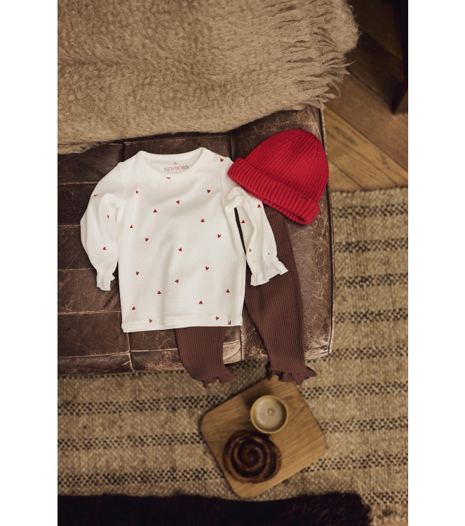 Z8-Newborn winteraccessoires Radiant red Malak