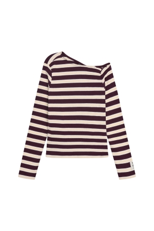 Indian Blue Jeans Longsleeve Off-shoulder Fig
