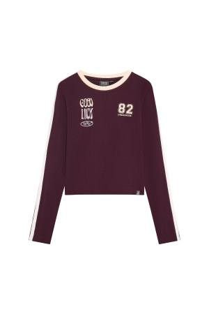 Indian Blue Jeans Longsleeve Cropped Fig