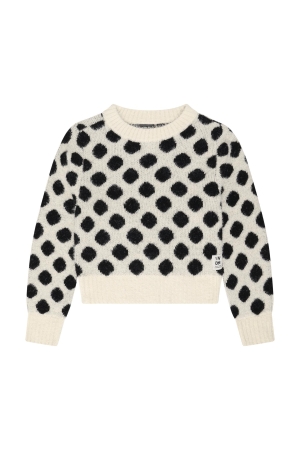 Indian Blue Jeans Knitwear Polkadot Sandshell