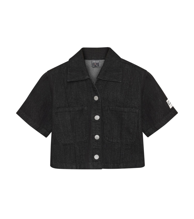 Indian Blue Jeans overhemden Black Denim 970980