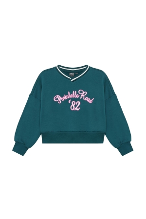 Indian Blue Jeans Sweater Cropped Spruced-up