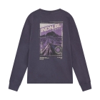 Indian Blue Jeans shirts Dusty Dark Purple 960747