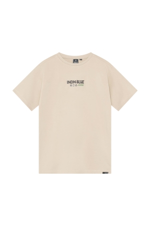 Indian Blue Jeans T-Shirt Indian Blue Pale Sand