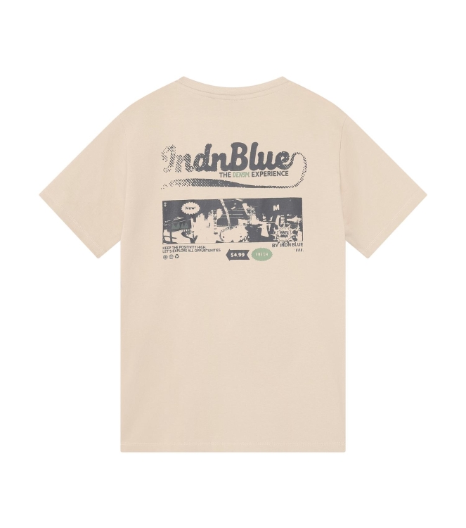 Indian Blue Jeans shirts Pale Sand 960741