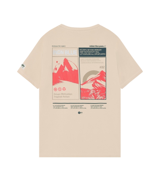 Indian Blue Jeans shirts Pale Sand 960810