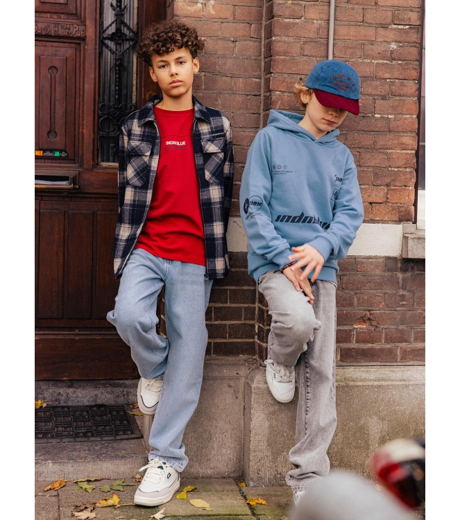 Indian Blue Jeans overhemden Antra Ash 960862