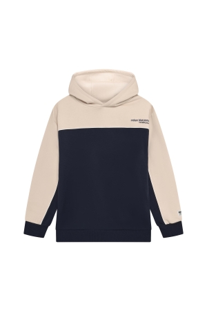 Indian Blue Jeans Hoodie INDN Brushed Deep Navy
