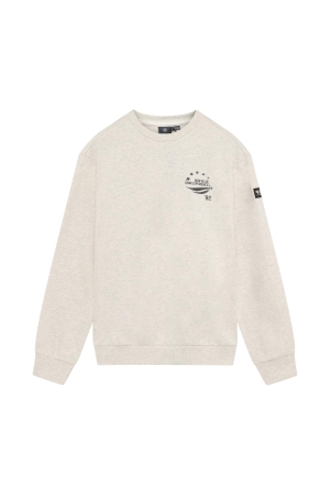 Indian Blue Jeans Sweater Indian Brushed Sand Melange