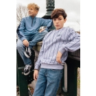 Indian Blue Jeans truien Fresh Grey Melange 960832