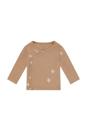 Noppies Overslag t-shirt met print Brush