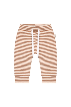 Noppies Broek loose fit stripe Mocha Mousse