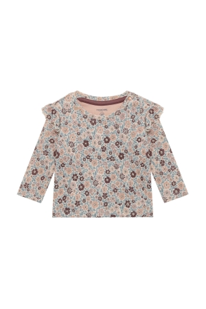 Noppies T-shirt longsleeve met print Rose Dust